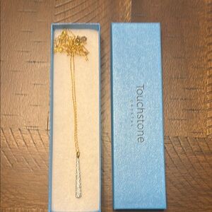 Gold and Silver Pendant Necklace